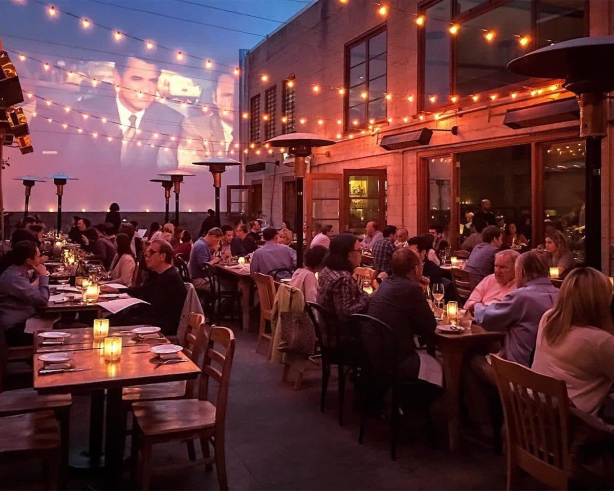 Foreign Cinema patio