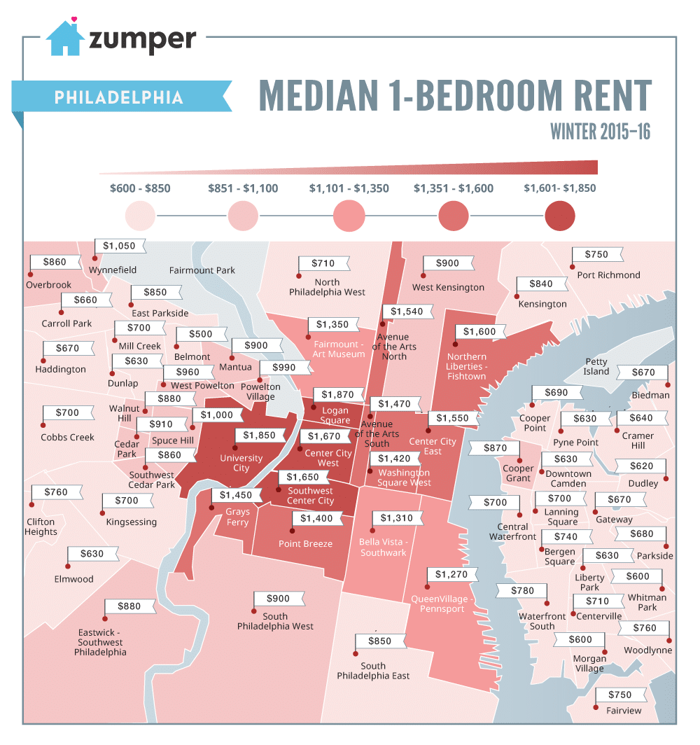 Philadephia_MonthlyPriceMedianMap_Winter2015