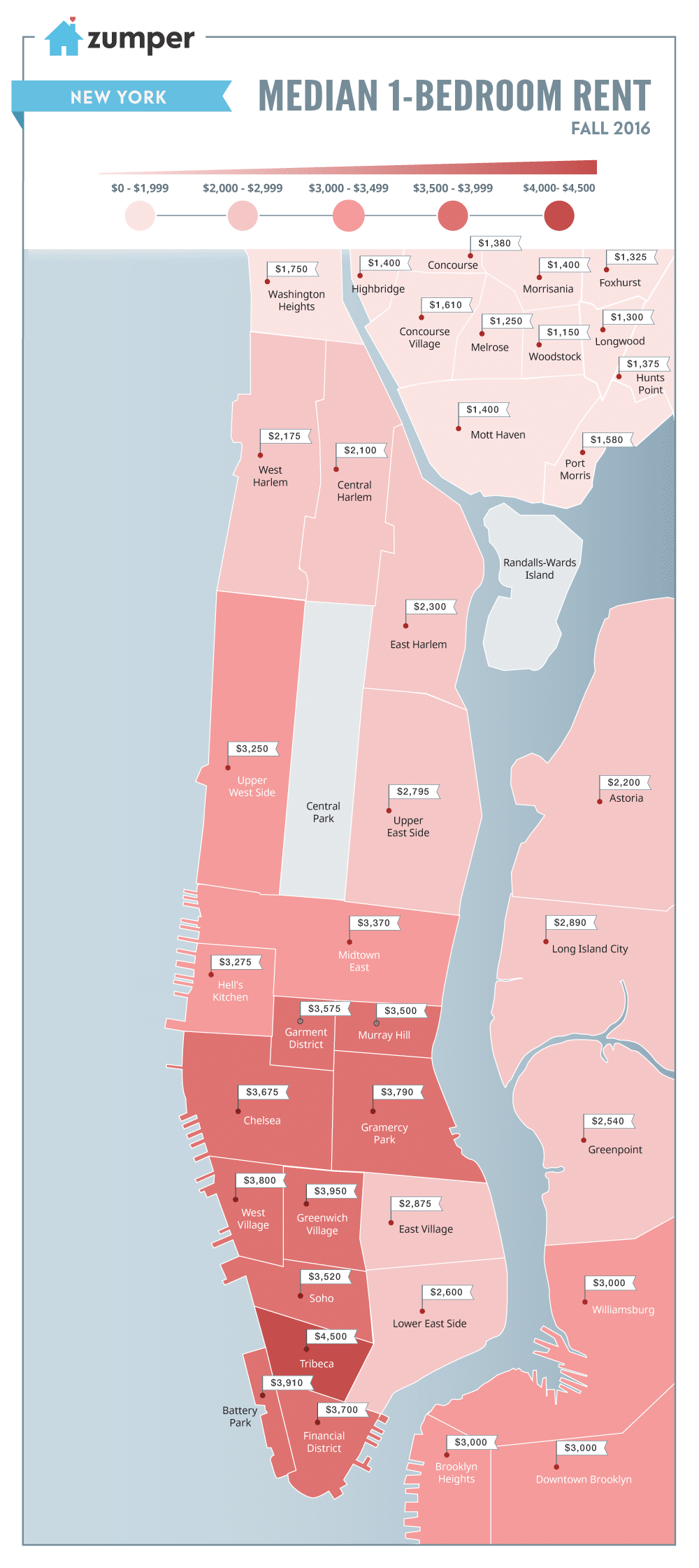 NewYork_MonthlyPriceMedianMap_Fall2016