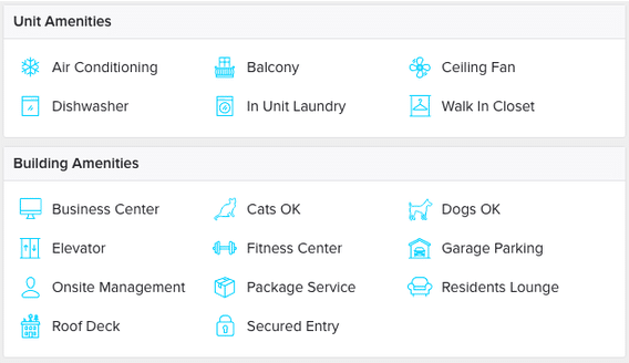 Amenities