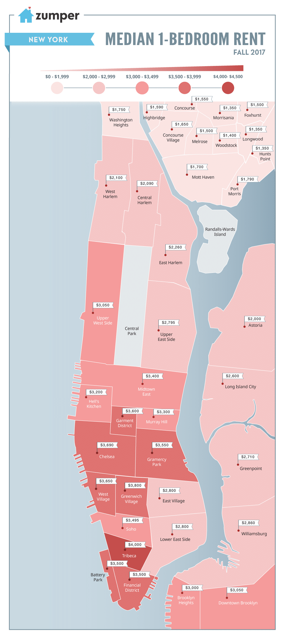 NewYork_MonthlyPriceMedianMap_Fall2017