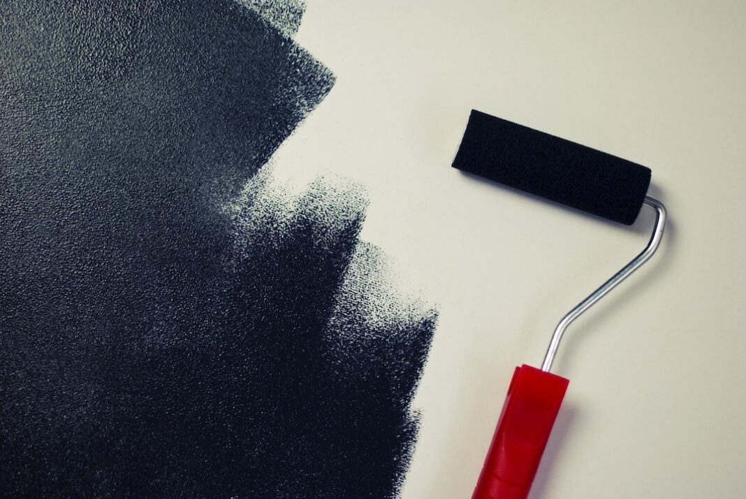 painting black