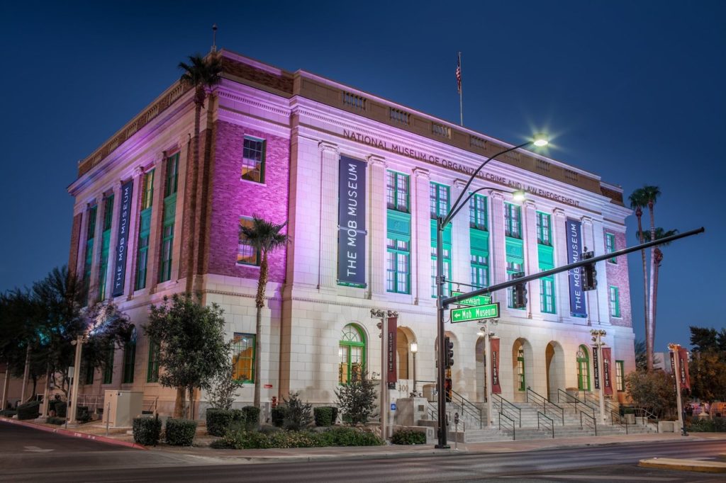 Mob museum exterior 