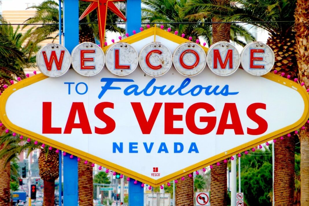 sign saying welcome to fabulous  las vegas
