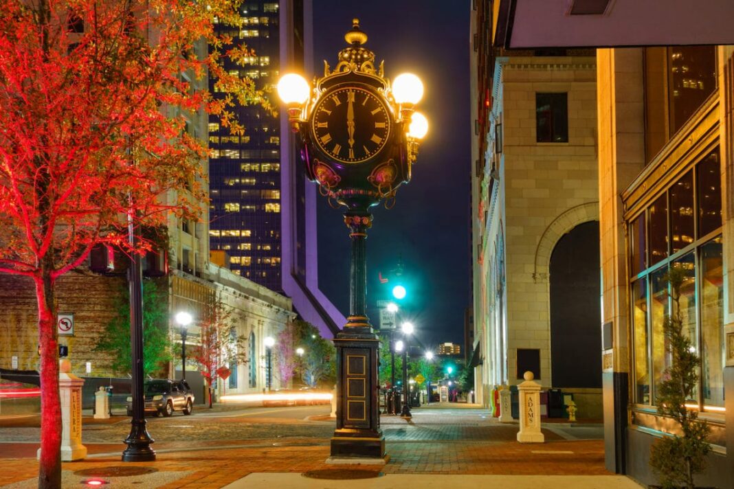 Downtown Jacksonville Florida USA