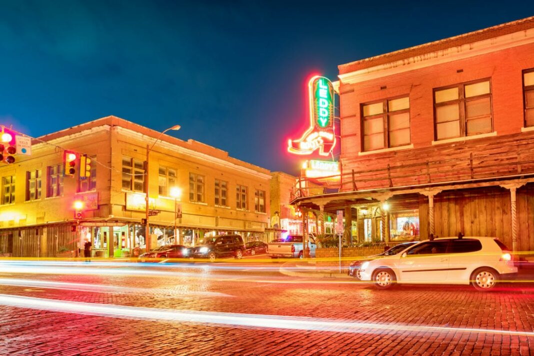The Stockyards in Fort Worth Texas