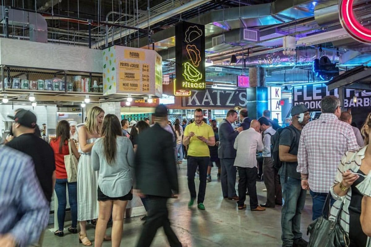 interior of dekalb market hall