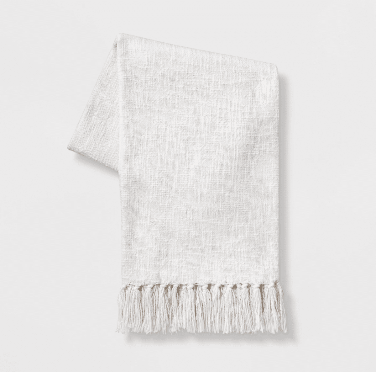 White Throw Blanket