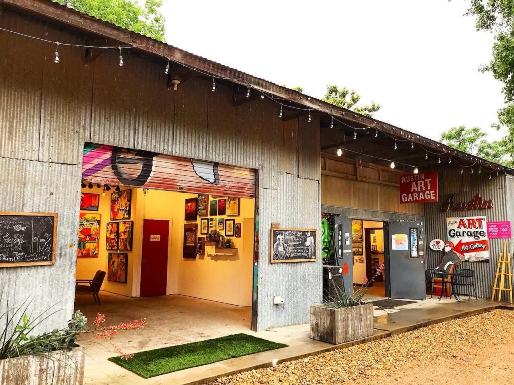 art galleries with doors open