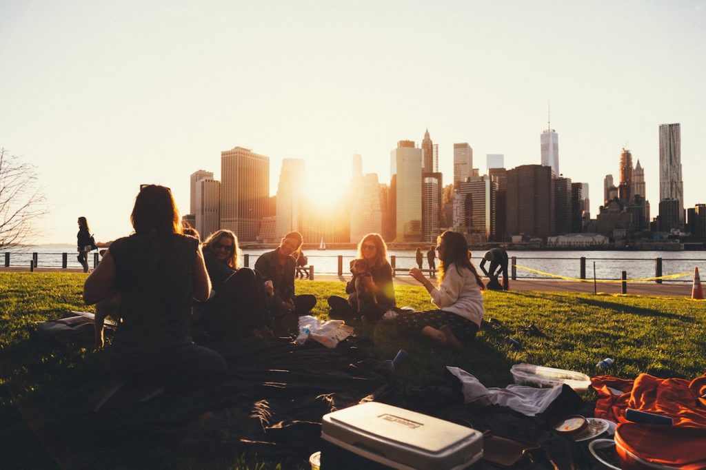 evening picnic