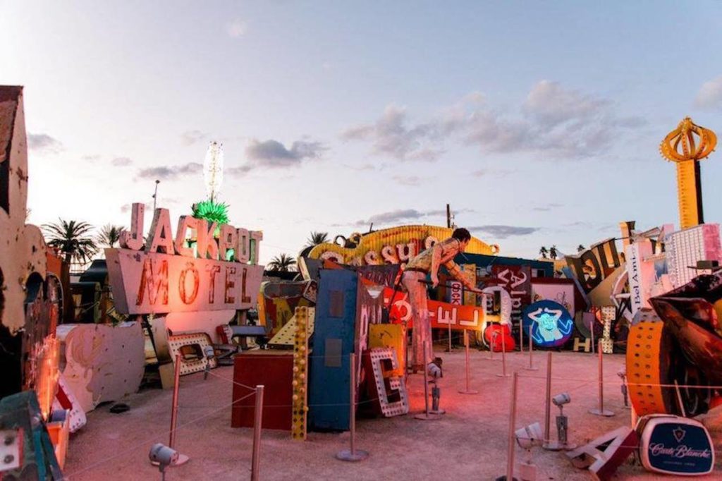 the neon museum exterior 