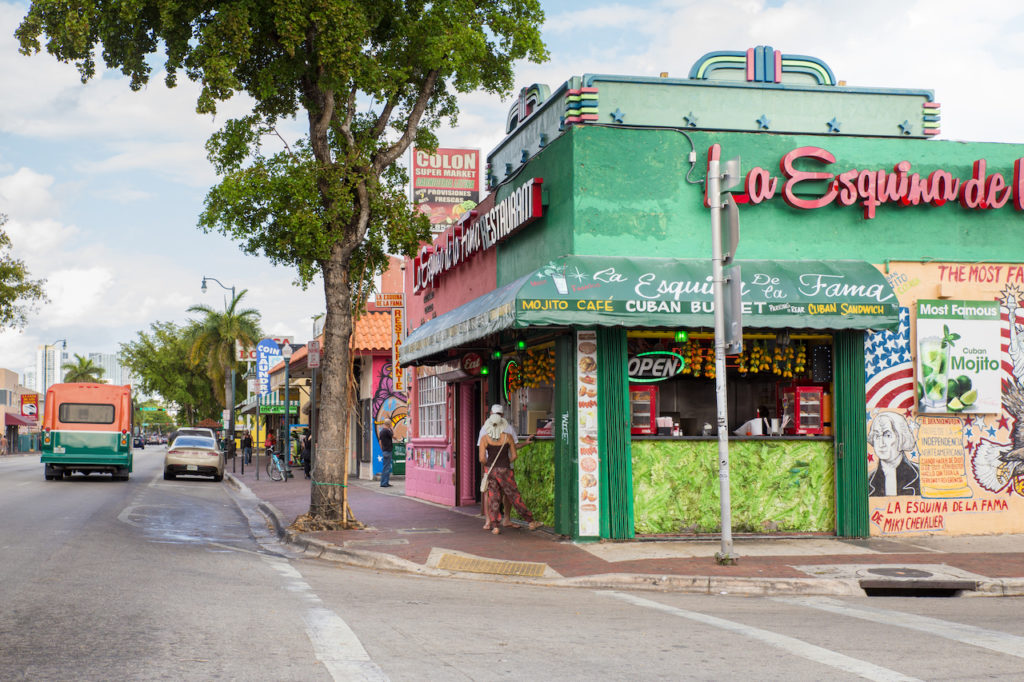 Miami's Little Havana neighborhood. 
