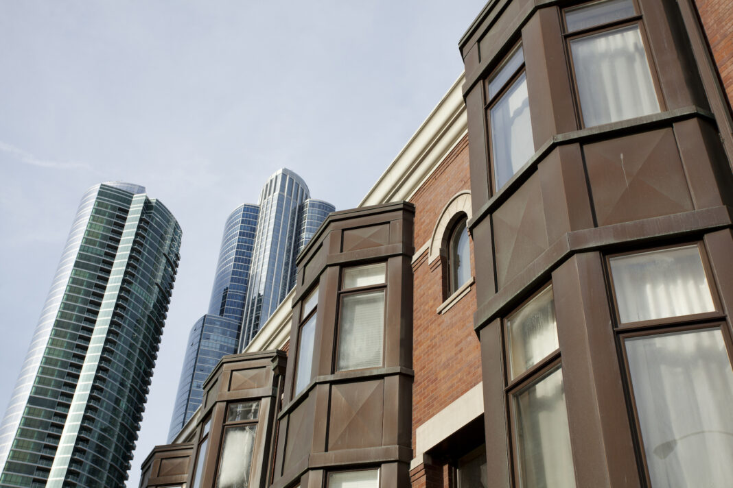 condos and apartments skyline