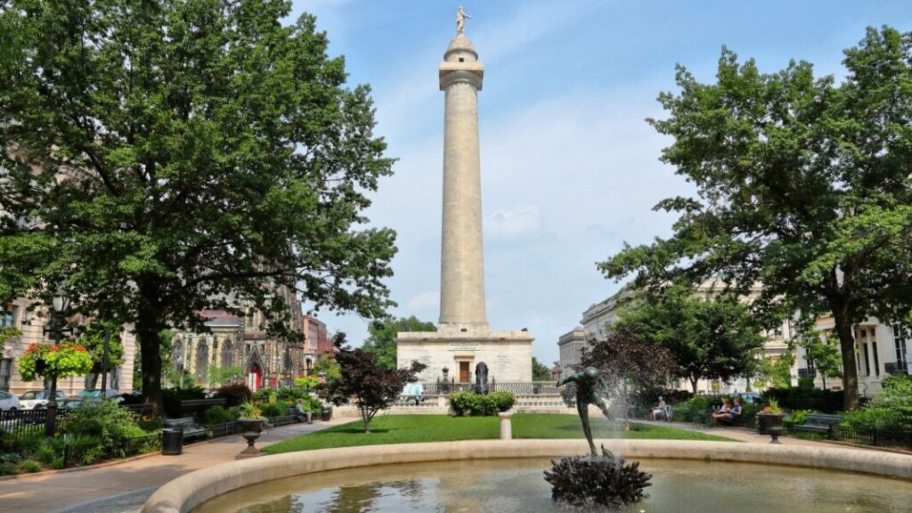 This image has an empty alt attribute; its file name is mount-vernon-baltimore-1024x576.jpg