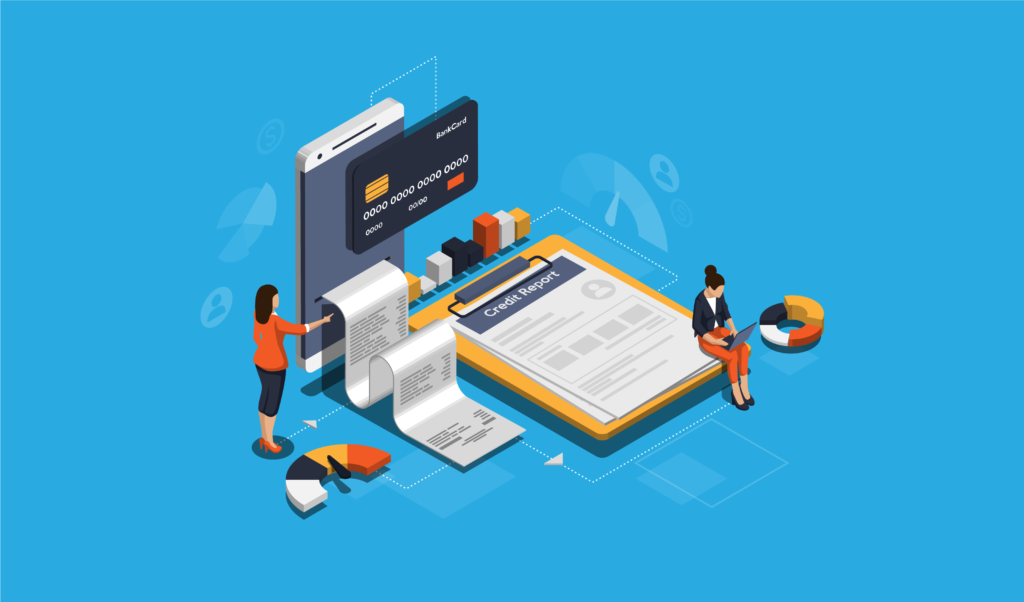 credit report and financial information